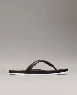 Calvin Klein: Чёрные шлёпанцы 