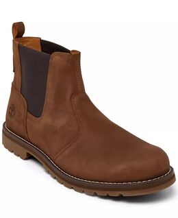 Timberland: Коричневые ботинки 
