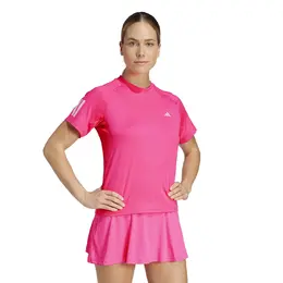Adidas: Розовая рубашка 