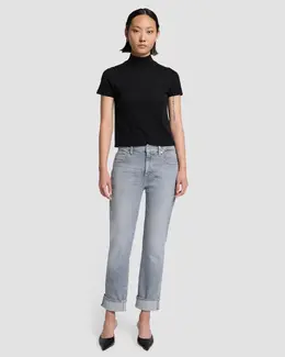 7 For All Mankind: Прямые джинсы 