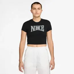 Nike: Чёрная футболка  Sportswear
