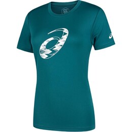 Asics: Зелёная футболка 