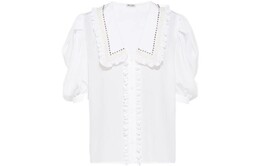 Miu Miu: Белая рубашка 