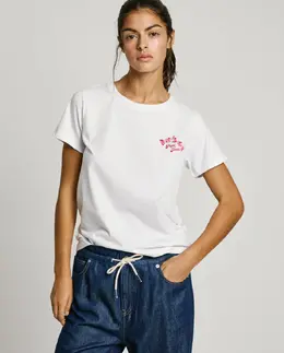 Pepe Jeans: Футболка с принтом 