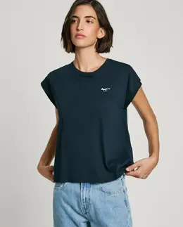 Pepe Jeans: Тёмная футболка 