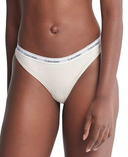 Calvin Klein: Бежевые трусы 