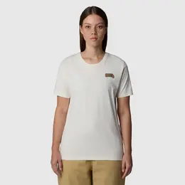 The North Face: Белая футболка 
