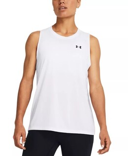 Under Armour: Белая майка 