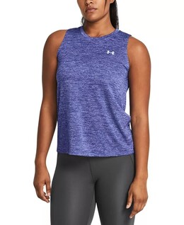Under Armour: Фиолетовая майка 
