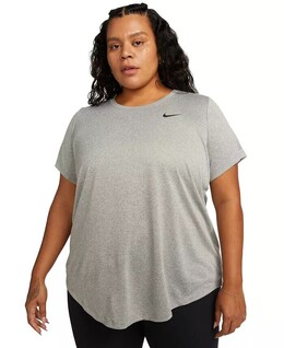 Nike: Чёрная футболка  Dri FIT