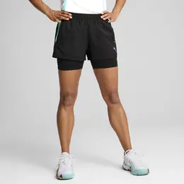 PUMA: Чёрные шорты 