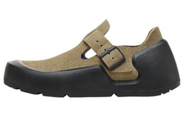 Birkenstock: Бежевые кроссовки 