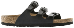 Birkenstock: Чёрные кроссовки  Birko Flor