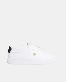 Tommy Hilfiger: Белые кеды 