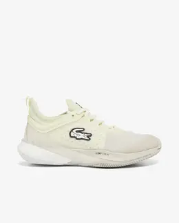 Lacoste: Белые кроссовки 