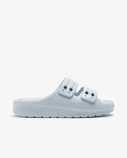 Lacoste: Светлые шлёпанцы 