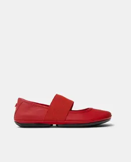 Camper: Красные балетки  Right Nina