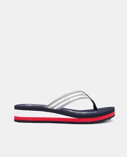 Tommy Hilfiger: Тёмные шлёпанцы 