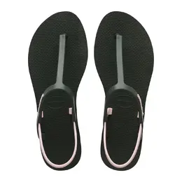 Havaianas: Зелёные шлёпанцы 