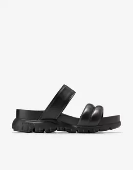 Cole Haan: Чёрные сандалии 