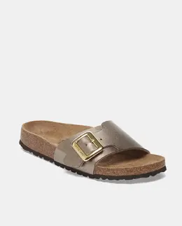 Birkenstock: Коричневые сандалии 