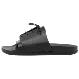 Maison Margiela: Чёрные шлёпанцы 