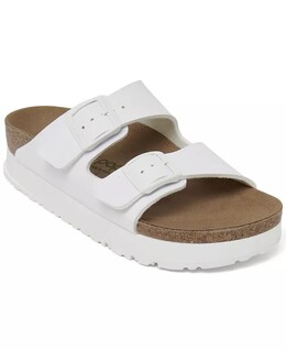 Birkenstock: Белые сандалии  Birko Flor