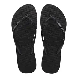 Havaianas: Чёрные шлёпанцы 
