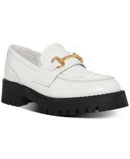 Steve Madden: Белые лоферы 