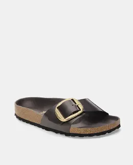 Birkenstock: Тёмные сандалии  Madrid