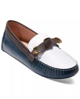 Cole Haan: Синие лоферы 