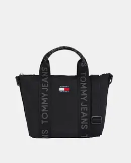 Tommy Hilfiger: Чёрная сумка  Tommy Jeans