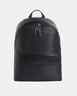 Calvin Klein: Чёрный рюкзак 