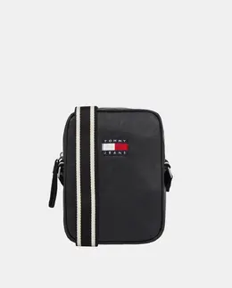 Tommy Hilfiger: Чёрная сумка  Tommy Jeans