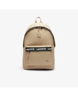 Lacoste: Коричневый рюкзак 