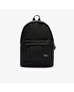 Lacoste: Чёрный рюкзак 