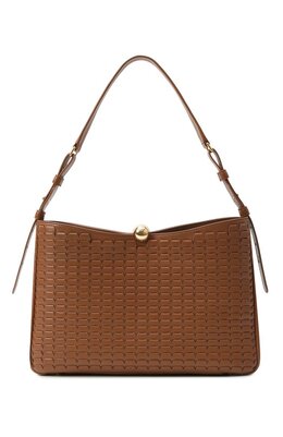 Furla: Коричневая сумка 