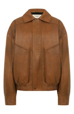 Saint Laurent: Кожаная куртка 