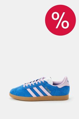 Adidas: Синие кроссовки  Gazelle
