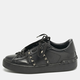 Valentino: Чёрные кроссовки  Rockstud