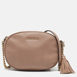 Michael Kors: Розовая сумка через плечо 