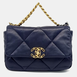 Chanel: Синяя сумка 