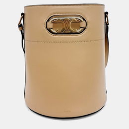 Celine: Бежевая сумка 