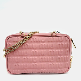 Miu Miu: Розовая сумка 