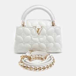 Louis Vuitton: Белая сумка 