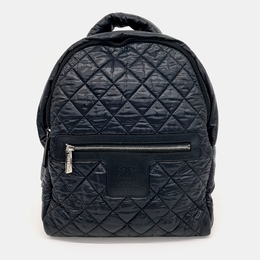 Chanel: Чёрный рюкзак 