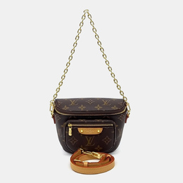Louis Vuitton: Коричневая сумка 
