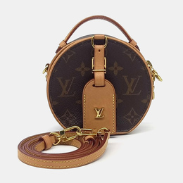 Louis Vuitton: Коричневая сумка 