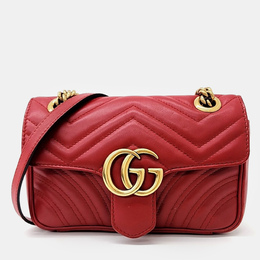 Gucci: Красная сумка 