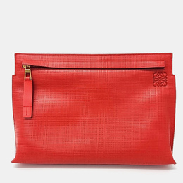 Loewe: Красный клатч 